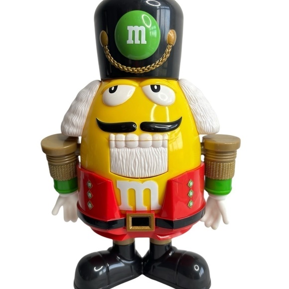 M & M Limited Edition Nutcracker Yellow Candy Dispenser Christmas M&M's Holiday - Picture 9 of 12